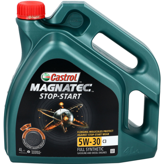 Масло моторное «Castrol» Magnatec Stop-Start, 15D610, 5W-30 C3, 4 л