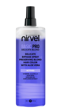 Спрей для волос Nirvel Basic PRO деликатный для сохранения цвета блонд с алоэ вера 500мл