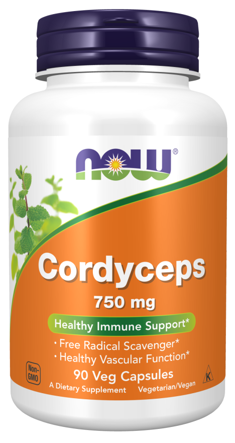 Кордицепс Now Foods Cordyceps, 90 капс.