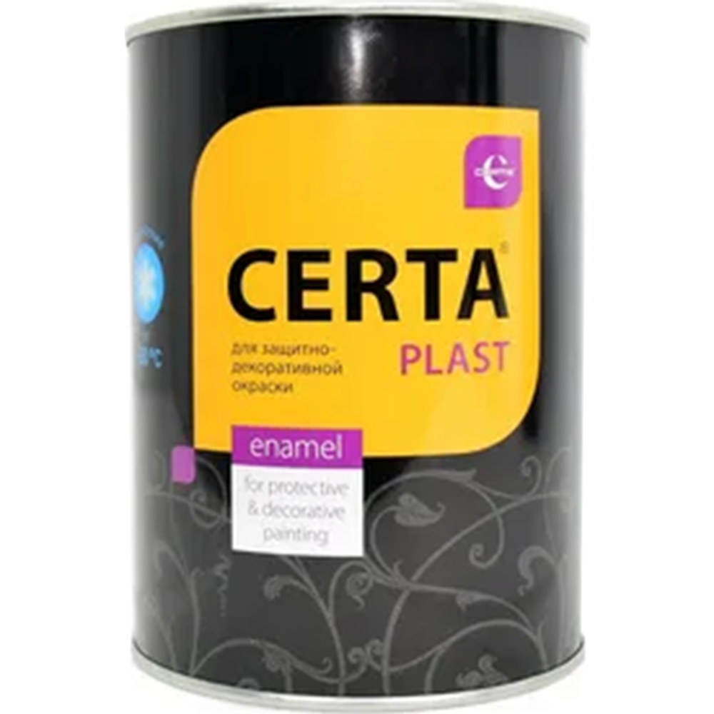 Эмаль «Certa» Plast, графит итальянский, 800 г