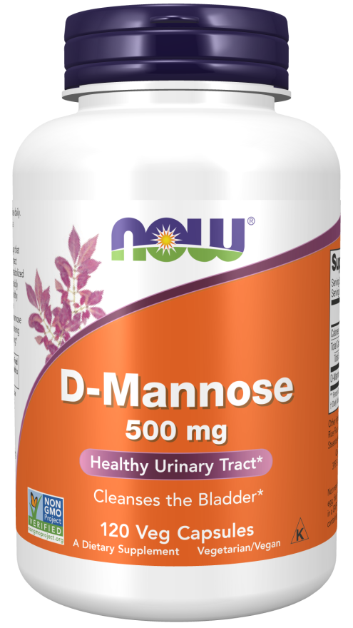 Д-Манноза Now Foods D-Mannose, 120 капс.