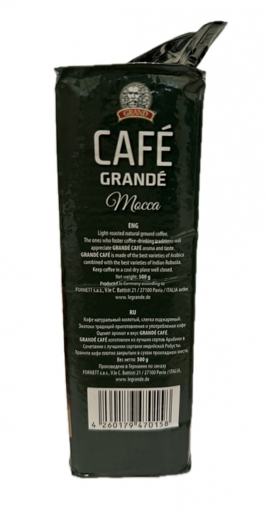 Кофе GRAND молотый "CAFÉ GRANDÉ Mocca", 500г.