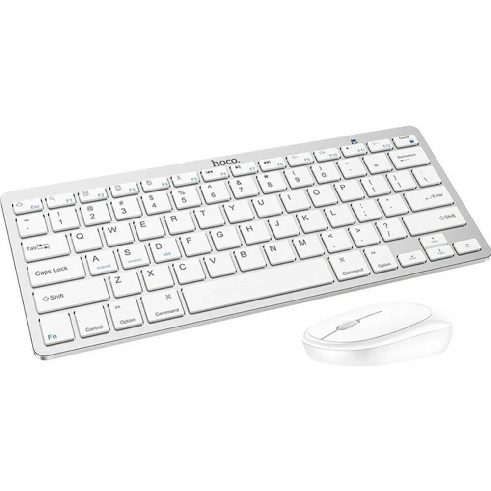 Клавиатура+мышь «Hoco» DI05, белый