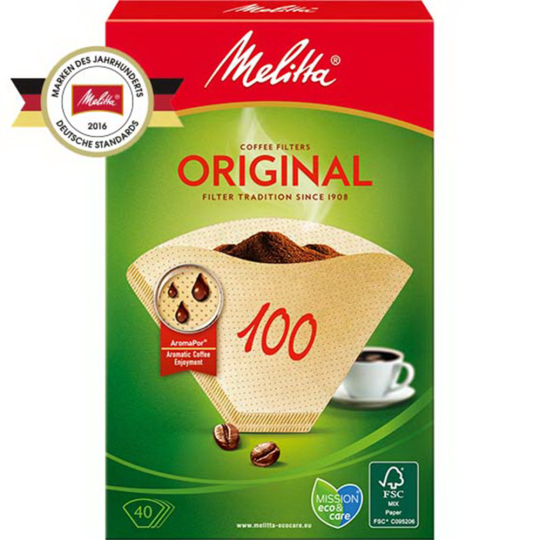 Комплект фильтров для кофе «Melitta» 100/40