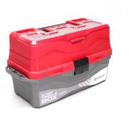 Ящик для снастей Tackle Box трехполочный NISUS, красный