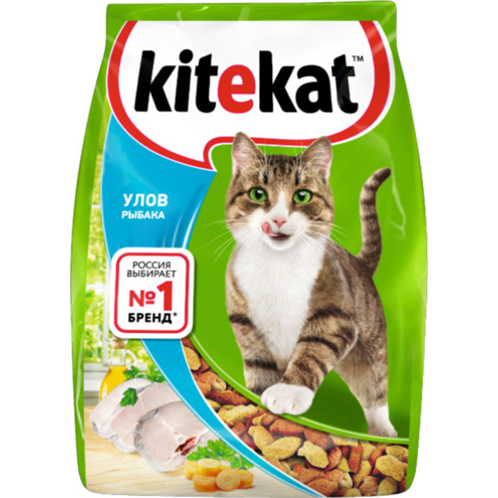 Корм для кошек «Kitekat» улов рыбака, 350 г