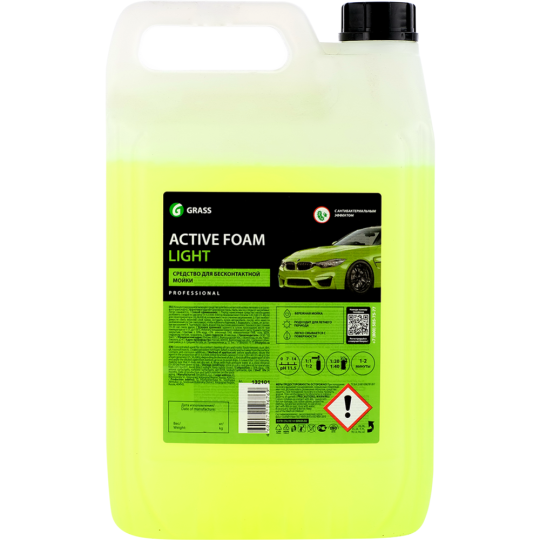 Автошампунь «Grass» Active Foam Light, 132101, 5 л