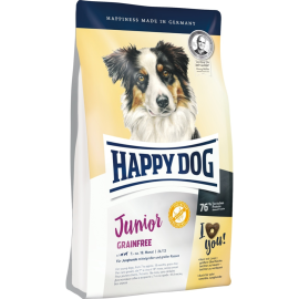 Корм для щенков «Happy Dog» Junior Grainfree, птица/ягненок, 60407, 10 кг