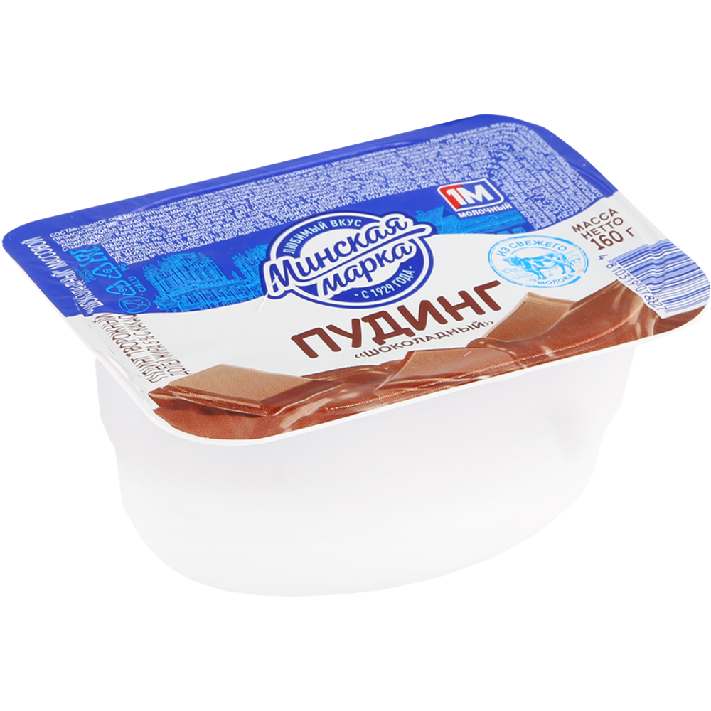 Пудинг тво­рож­ный «Мин­ская марка» пудинг шо­ко­лад­ный, 5%, 160 г