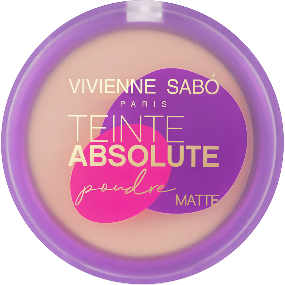 Картинка товара Пудра «Vivienne Sabo» Teinte Absolute matte, тон 04, серо-бежевый, 6 г