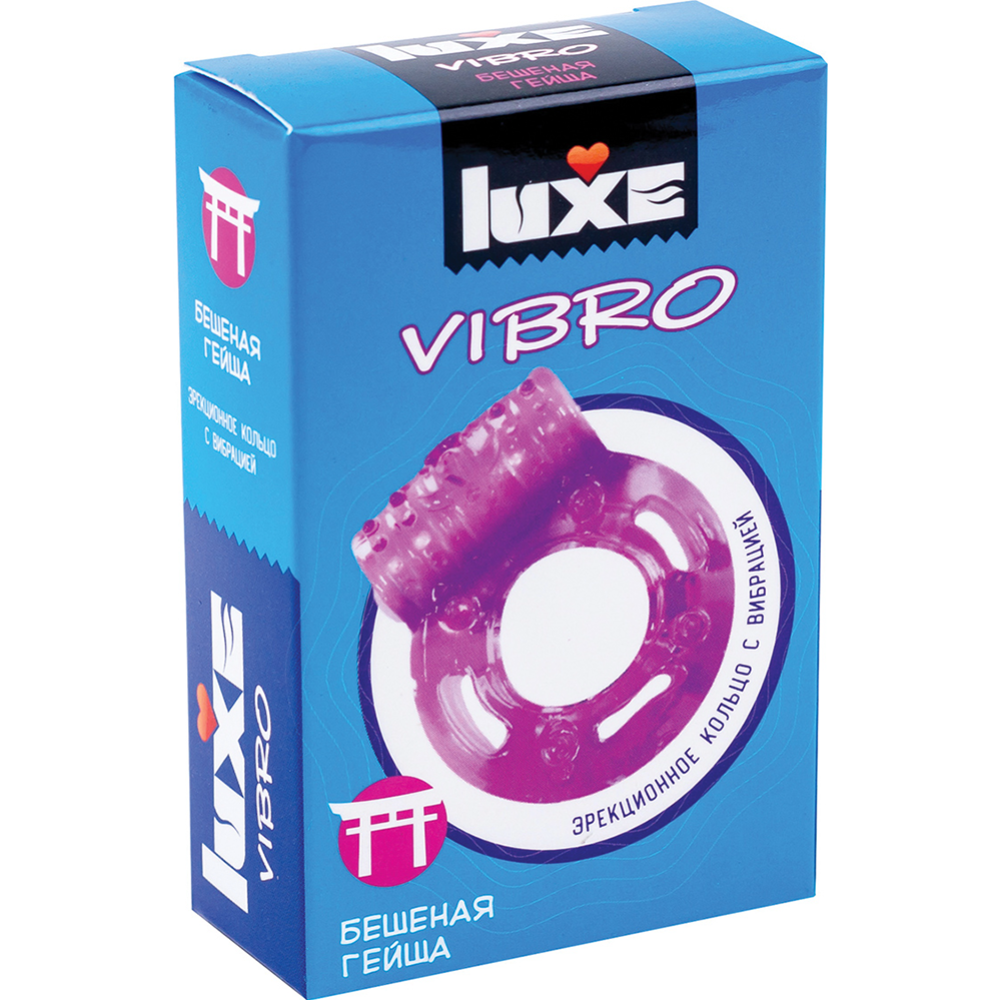 Виброкольцо «Luxe» Vibro. Бешеная гейша, 141042
