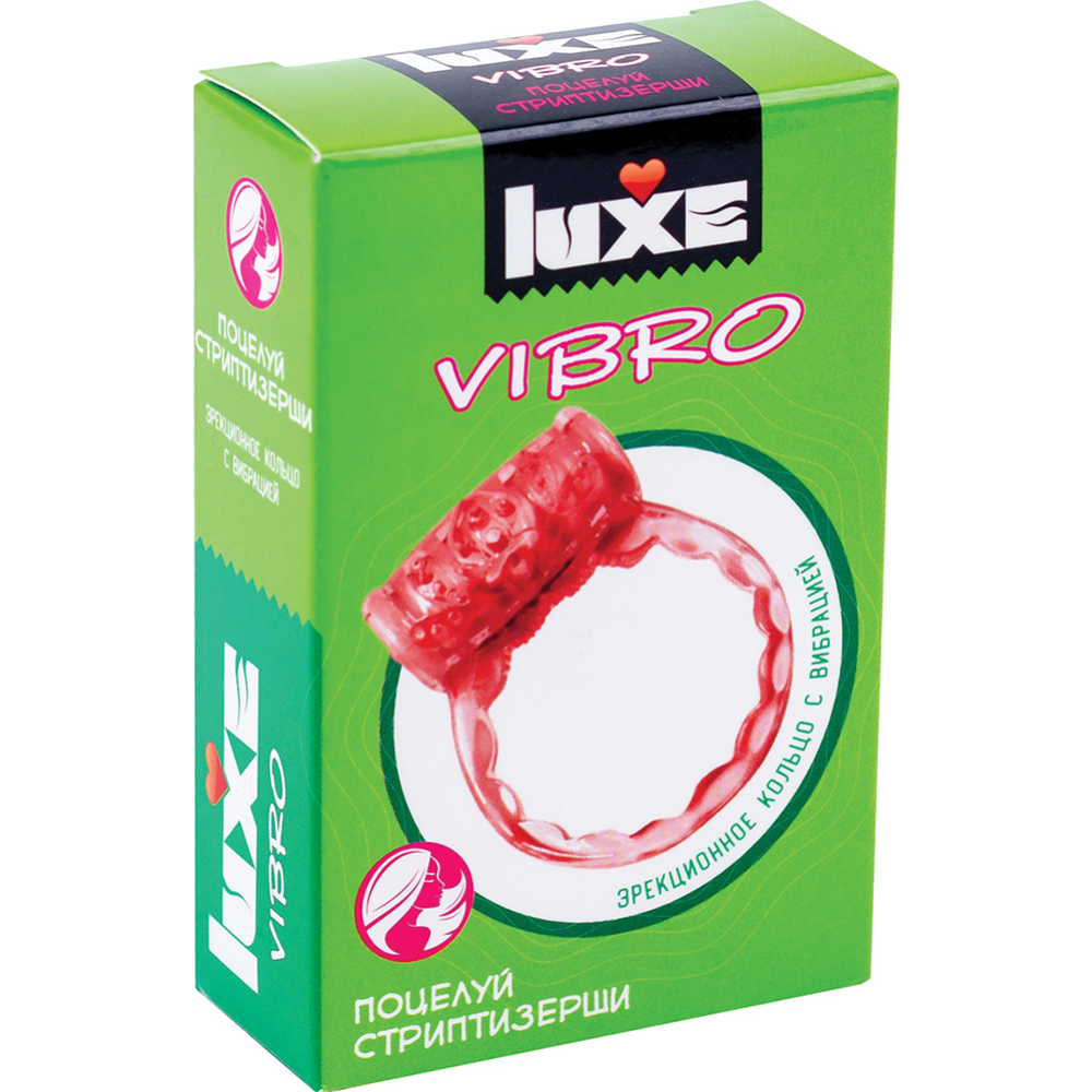 Виброкольцо «Luxe» Vibro. Поцелуй стриптизерши, 141051