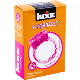 Виброкольцо «Luxe» Vibro. Техасский бутон, 141043
