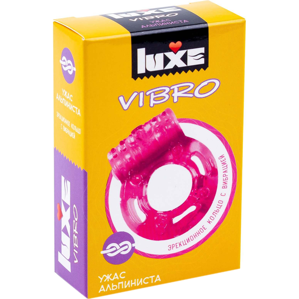 Виброкольцо «Luxe» Vibro. Ужас альпиниста, 141056