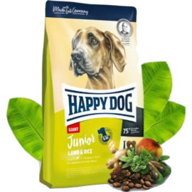 Корм для щенков «Happy Dog» Junior Giant Lamb&Rice, 60597, 4 кг