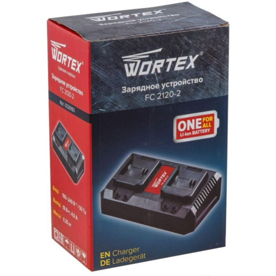 Зарядное устройство «Wortex» FC 2120-2 ALL1, 329183