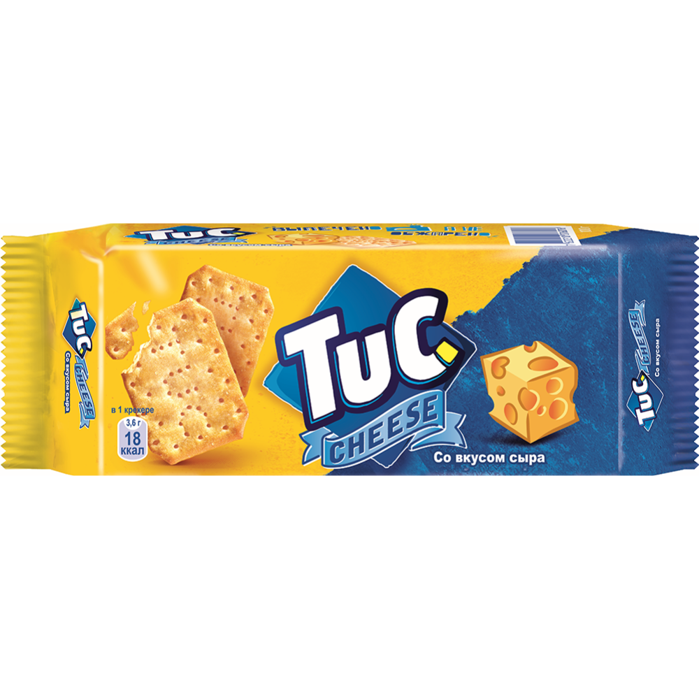 Крекер «Тuc» cheese со­лё­ный со вкусом сыра, 100 г