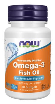 Омега-3 Now Foods Omega-3 30%, 30 капс.