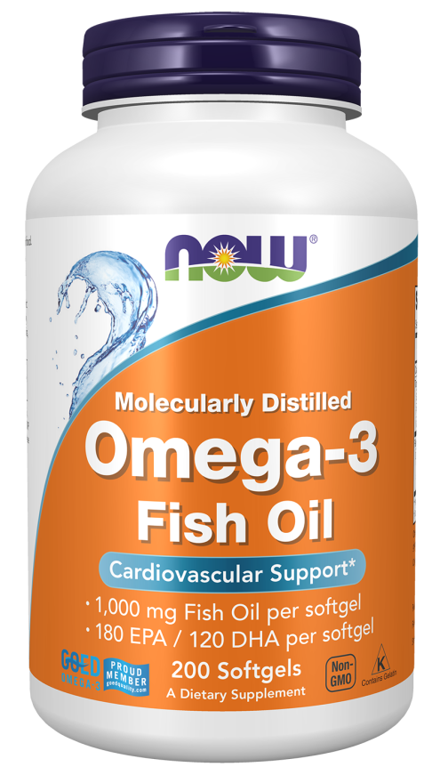 Омега-3 Now Foods Omega-3 30%, 200 капс.