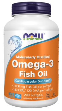 Омега-3 Now Foods Omega-3 30%, 200 капс.