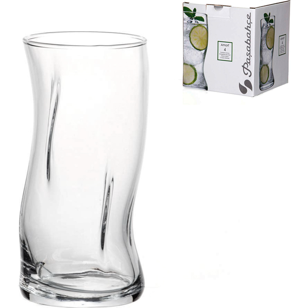 Комплект стаканов «Pasabahce» Аморф, 420928 1113905, 4 шт