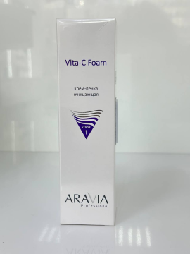 ARAVIA Professional крем-пенка очищающая для лица Vita-C 160мл