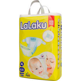Под­гуз­ни­ки «LaLaKu» Maxi, 68 шт
