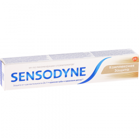 Зубная паста «Sensodyne» ком­плекс­ная защита со фтором, 75 мл