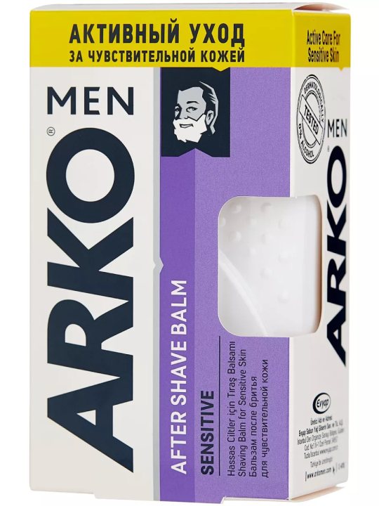 ARKO MEN бальзам после бритья Sensitive 150мл