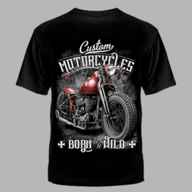 ФУТБОЛКА "BORN TO BE WILD" р.50