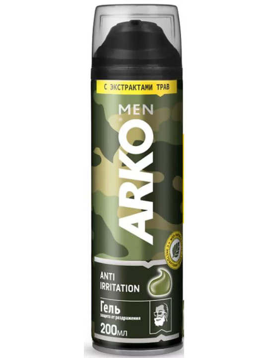 ARKO MEN гель для бритья Anti-Irritation 200мл