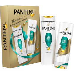 Набор «Pantene» легкое пи­та­ние, шам­пунь и баль­зам, 250+200 мл