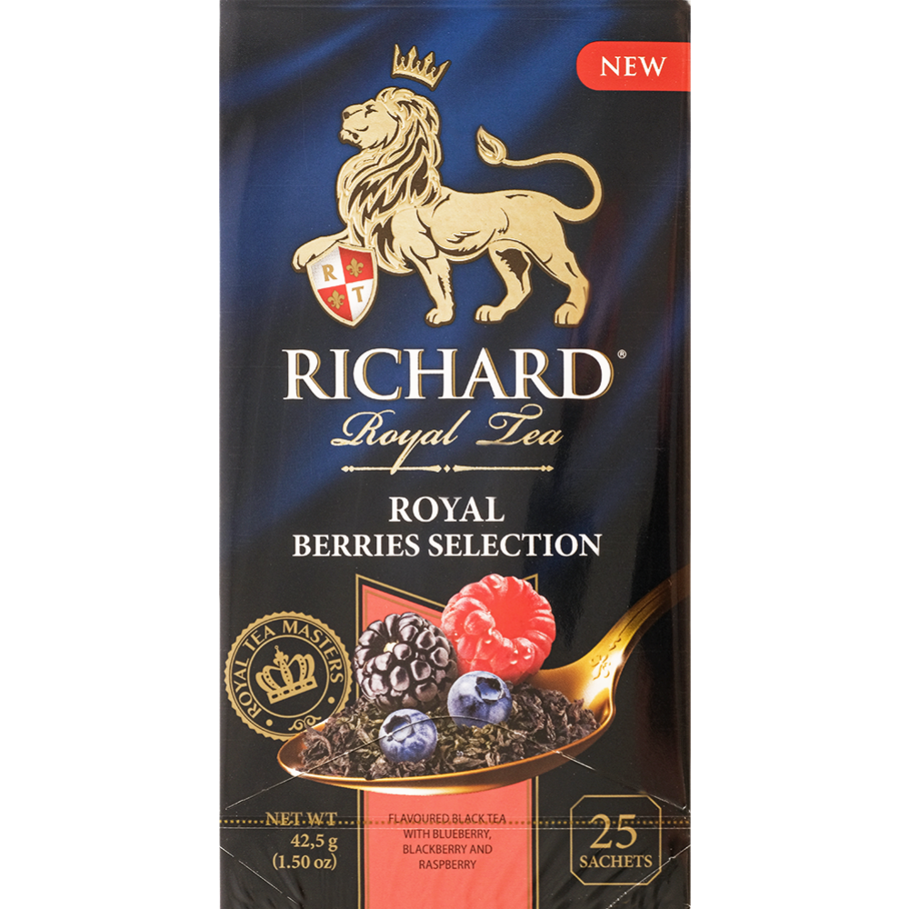 Чай черный «Richard» Royal Berries Selection, 25х1.7 г #0