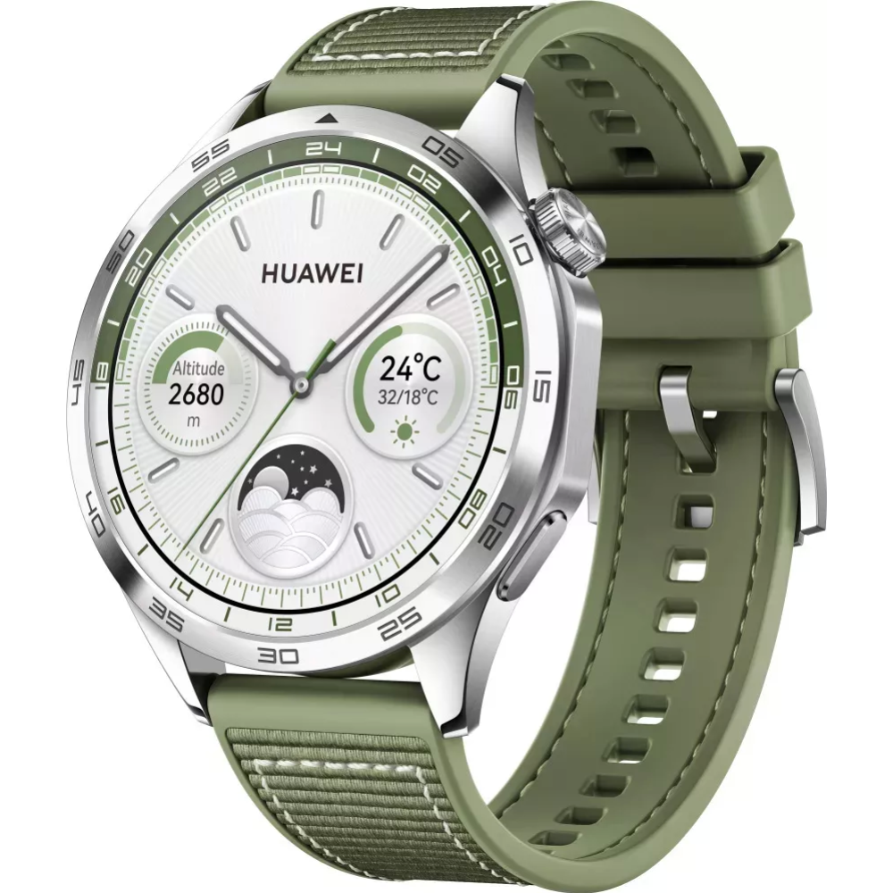 Умные часы «Huawei» Watch GT 4 46mm, PNX-B19, зеленый ремешок
