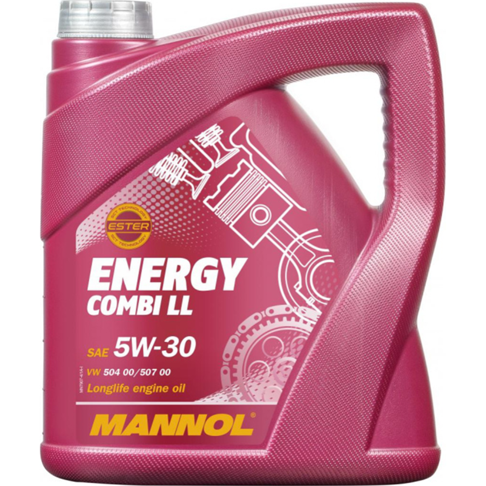 Моторное масло «Mannol» Energy Combi LL 7907 5W-30 SM/CF, 4 л