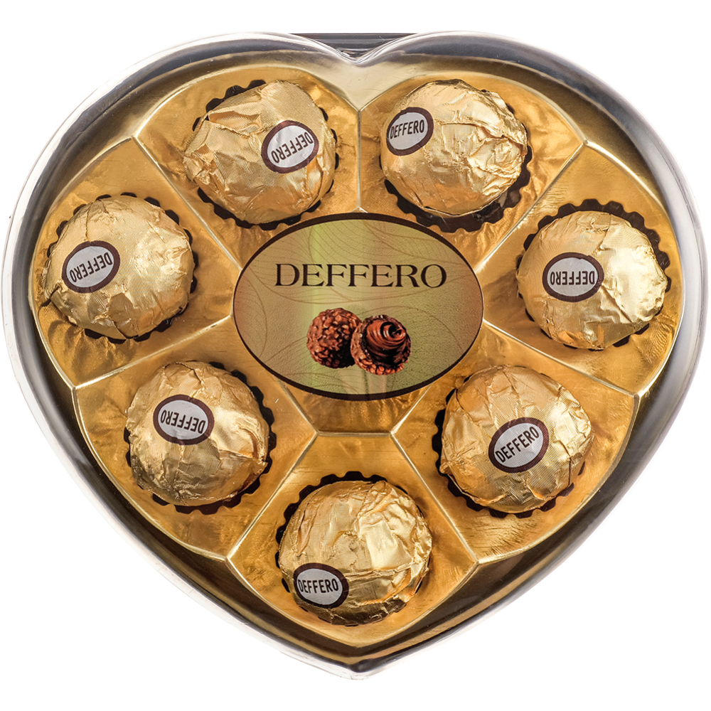 Конфеты «Deffero» в молочном шоколаде с арахисом, 100 г #1