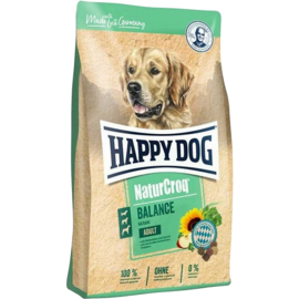 Корм для собак «Happy Dog» NaturCroq Balance, птица/творог, 60521, 15 кг