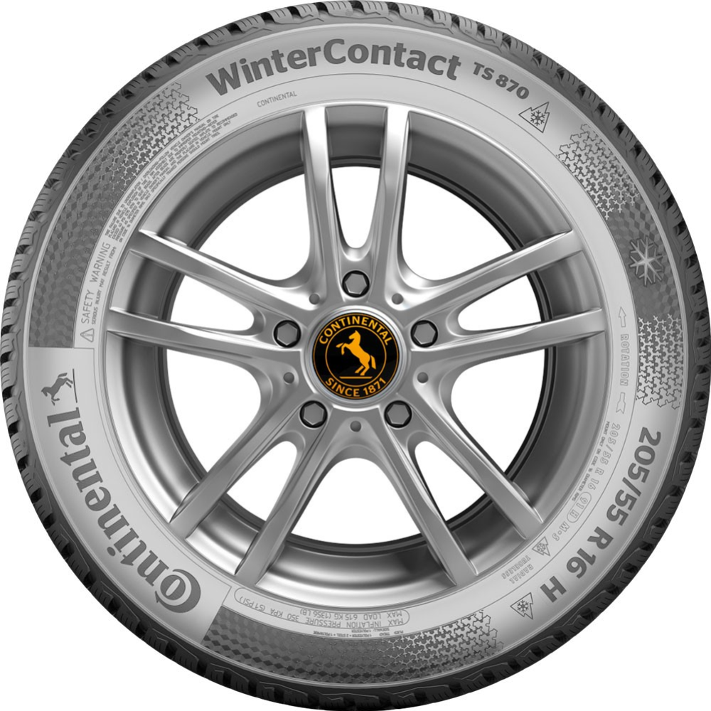 Зимняя шина «Continental» WinterContact TS 870, 185/65R15, 88T