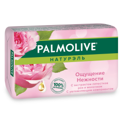 Мыло туа­лет­ное «Palmolive» С экс­трак­том ле­пест­ков роз и мо­лоч­ком, 90 г