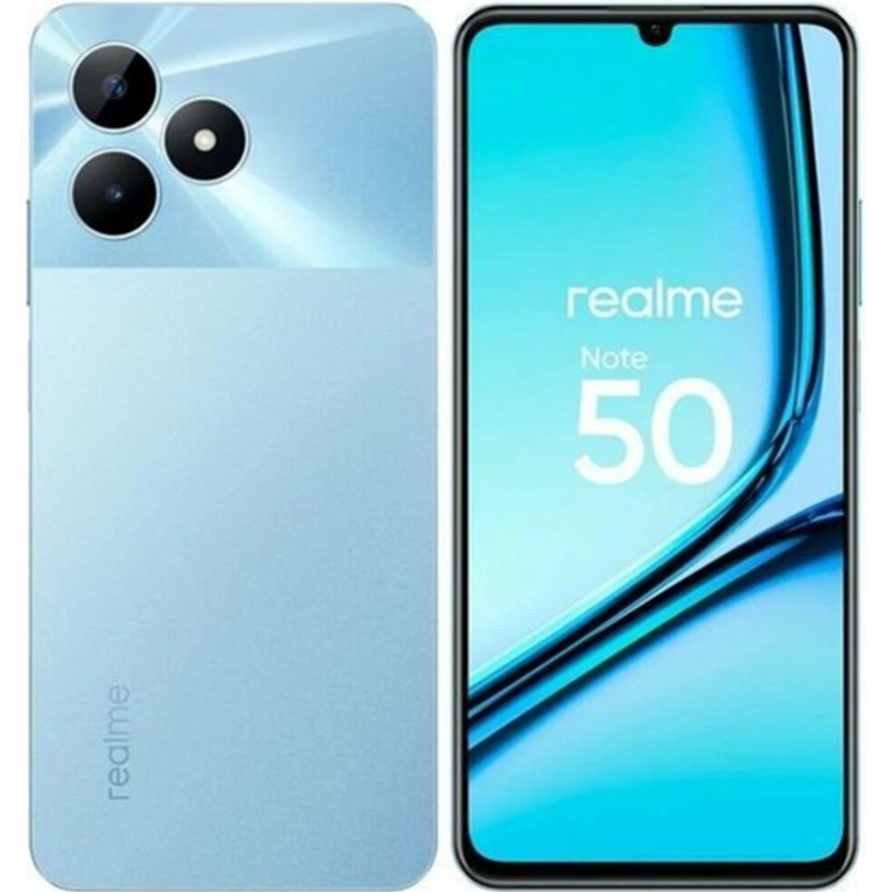Смартфон «Realme» Note 50, 4GB/128GB, RMX3834, sky blue