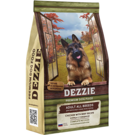 Корм для собак «Dezzie» Adult Dog, курица с говядиной, 3 кг