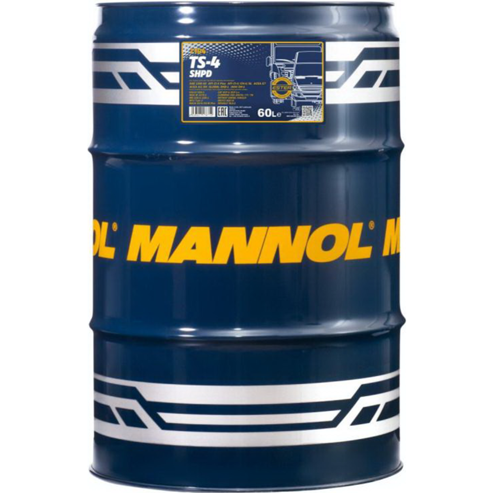Моторное масло «Mannol» TS-4 7104 15W-40 SHPD CI-4/SL, 60 л