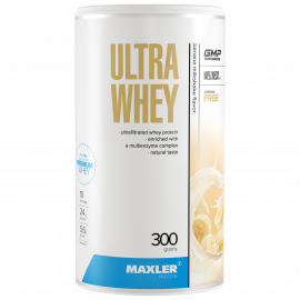 Протеин Maxler Ultra Whey 300 g (can) - Banana Milkshake