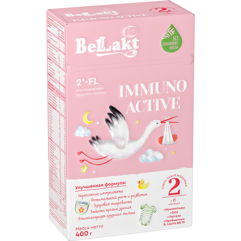 Смесь молочная сухая «Bellakt» Immuno Active 2, 400 г #0
