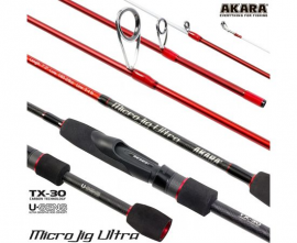 Спиннинг Akara SL1004 Micro Jig Ultra 662UL-S TX-30 (0,5-6) 2,0 м