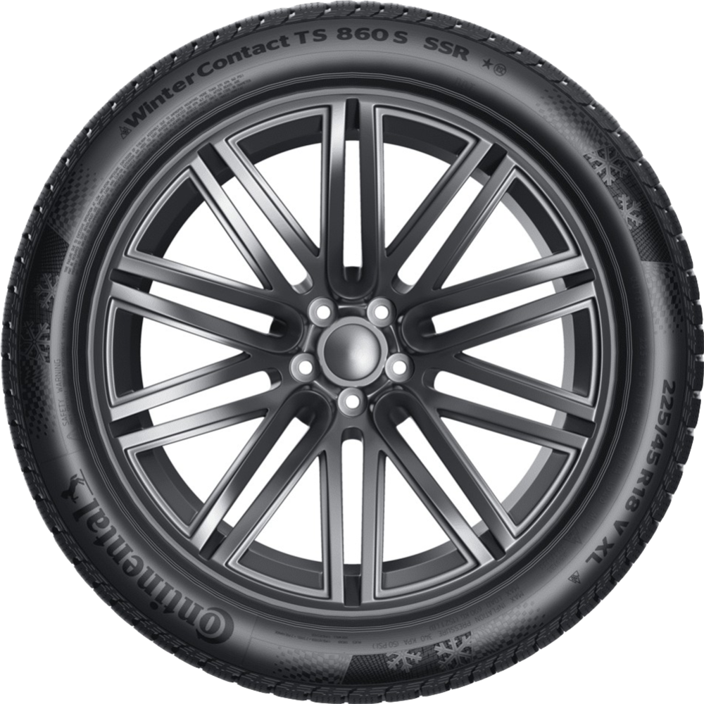 Зимняя шина «Continental» WinterContact TS 860 S, 255/55R18, 109H XL, Run-Flat