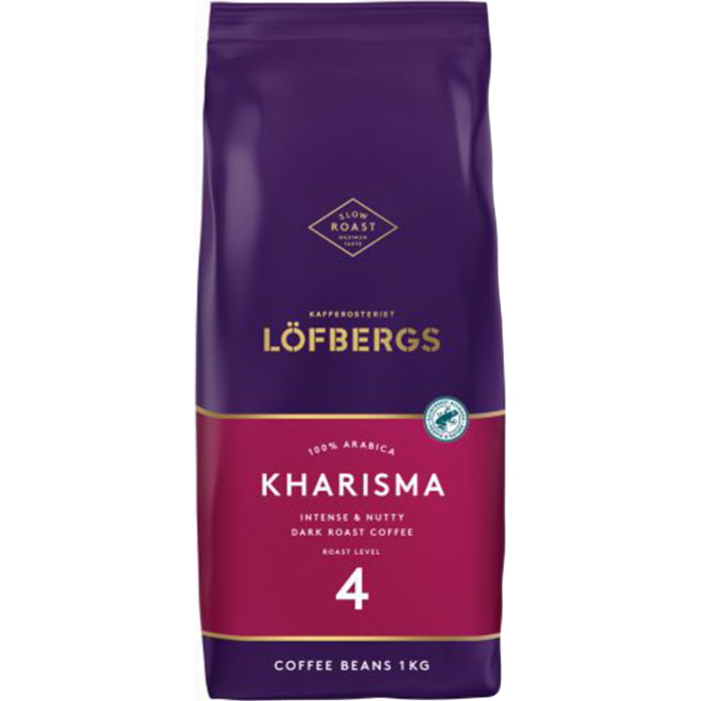 Кофе в зернах «Lofbergs lila» Kharisma, натуральный, 1000 г
