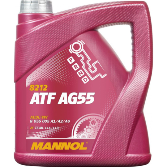 Трансмиссионное масло «Mannol» ATF AG55 Automatic 8212, 4 л