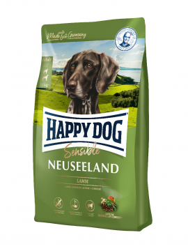 Сухой корм для собак Happy Dog Sensible Neuseeland с ягненком, 12,5 кг