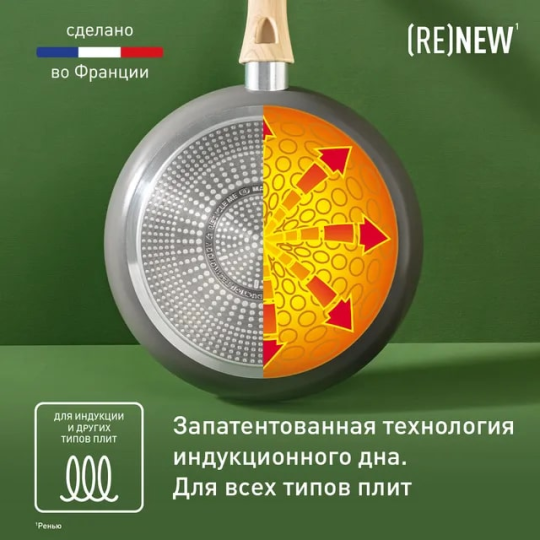 Сковорода TEFAL Renew 28 см C4250613